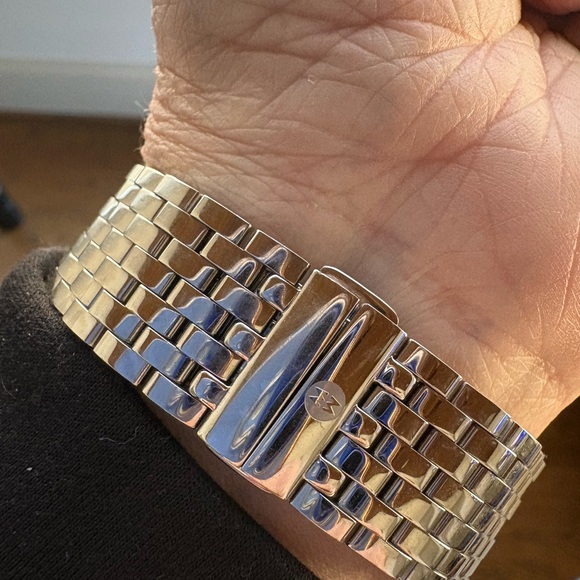 MICHELE CAROUSEL Multicolor Dial with DIAMONDS, New Bracelet. NWOT - Picture 7 of 10